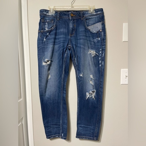 Zara Denim - Zara Destroyed Basic Z1975 Jeans